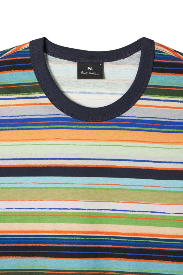 PAUL SMITH Striped Cotton T-Shirt