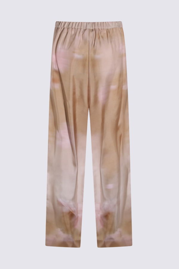 Fabiana Filippi Silk Floral Pants