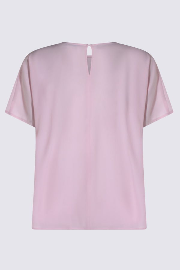 Fabiana Filippi Silk Blend Top - Pink
