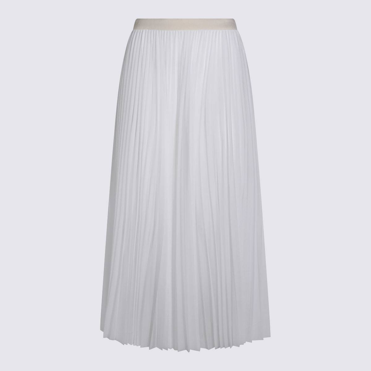 Fabiana Filippi Butter Pleated Long Skirt - Burro - Image 1 of 3