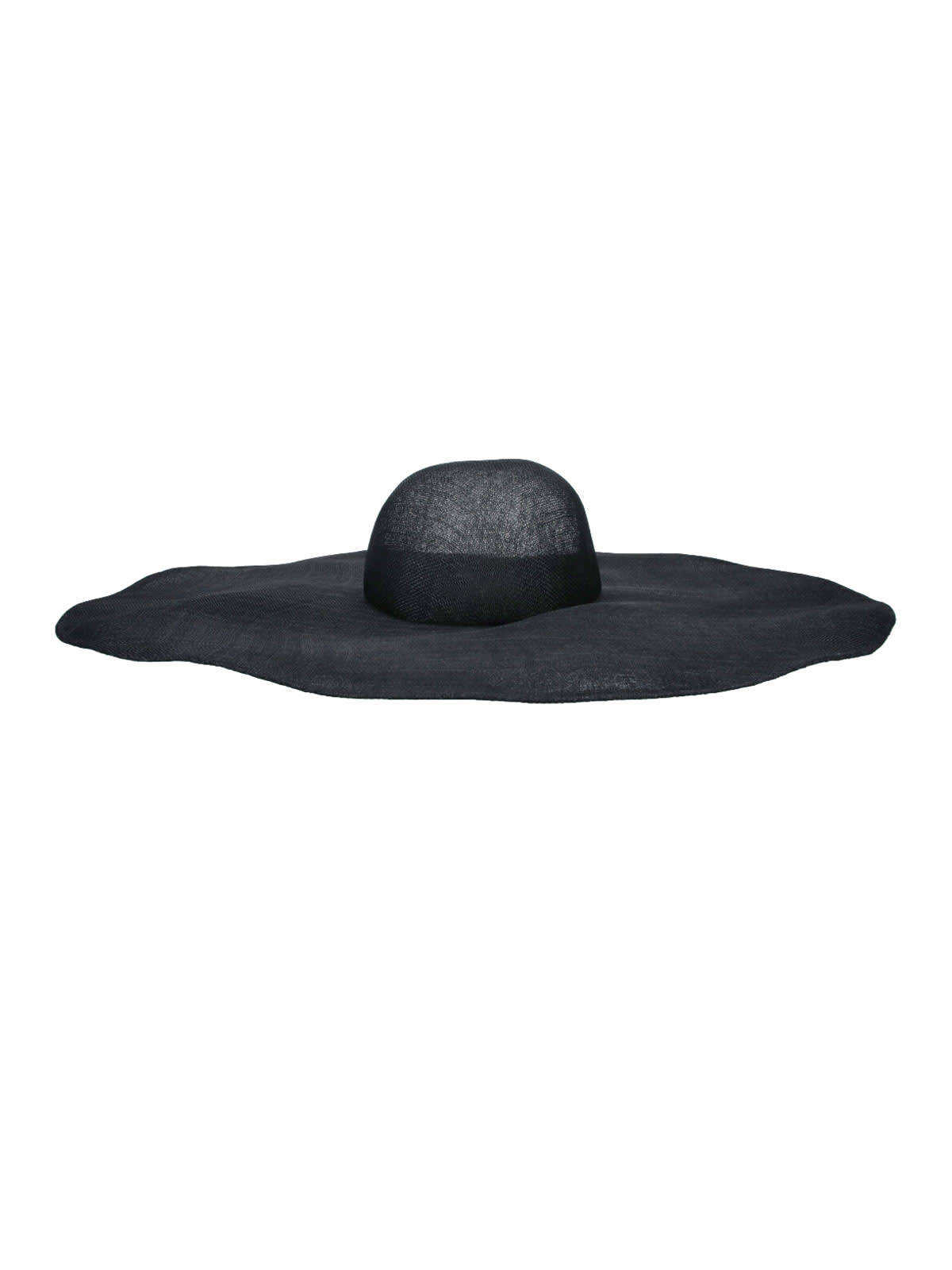 JUNYA WATANABE Raffia Hat - Black - Image 1 of 3