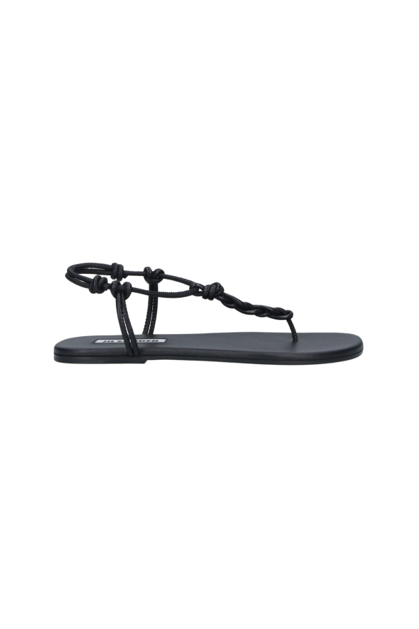 Jil Sander Tangle Sandals - Black