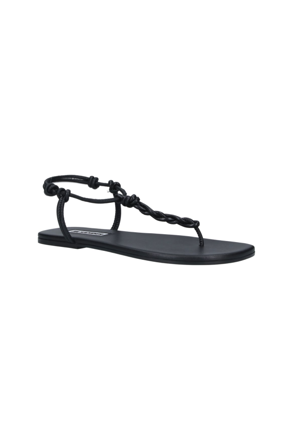Jil Sander Tangle Sandals - Black