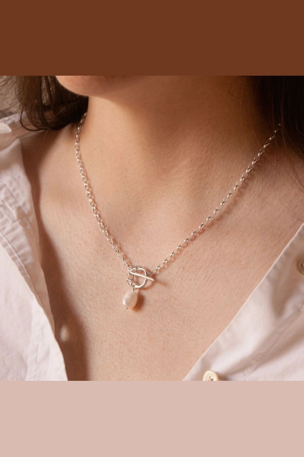 S.J. Crawford Jewelry Origin Necklace - Silver