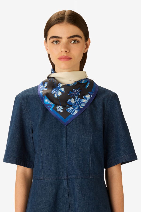 Inouitoosh Square 65 Toutou Scarf - Blue