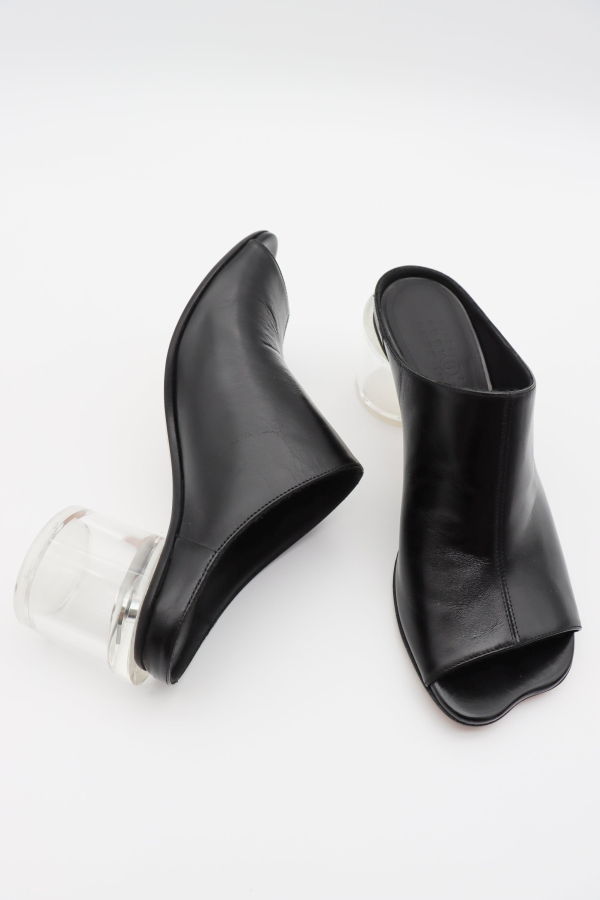 Maison Margiela Heeled Mule - Black