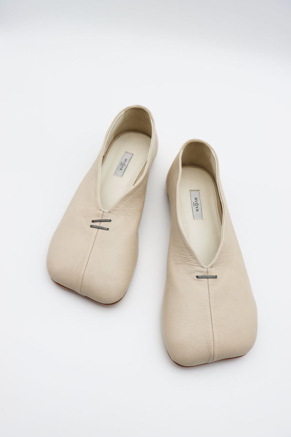 HVÓYA Baby Clip Flats - Beige