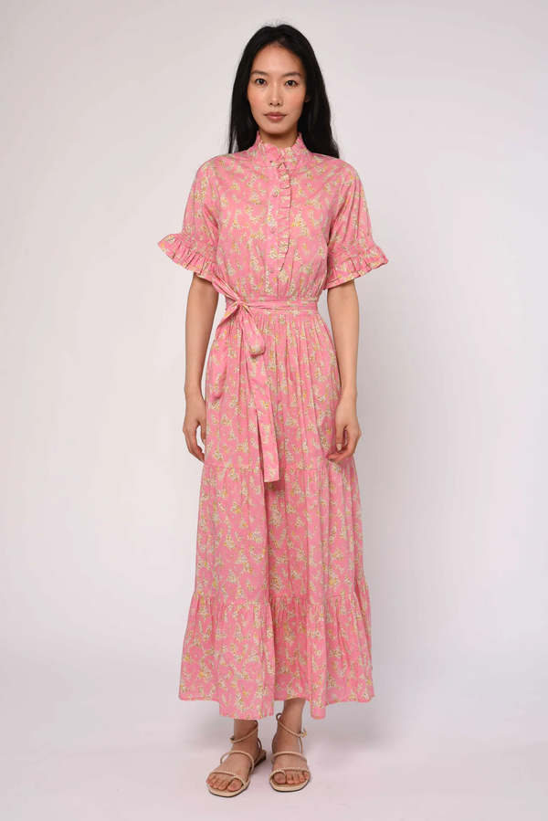 Love The Label Emma Midi Dress - Milla Floral Print Love The Label Emma Midi Dress - Milla Floral Print