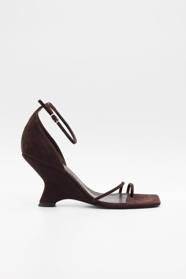 Rodebjer Samba Sandal Heel Sandals - Dark Brown