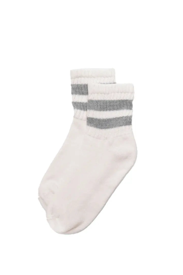American Trench Mono Stripe Quarter Crew Sock