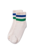 American Trench Retro Stripe Quarter Crew Sock - Thumbnail 1