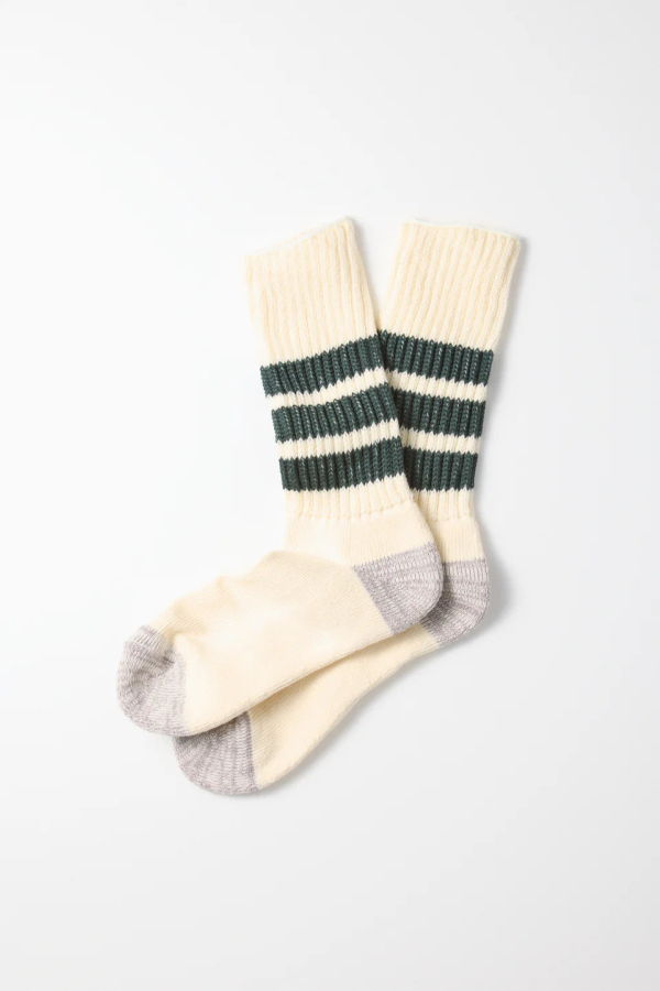 Rototo Coarse Ribbed Old School Socks
