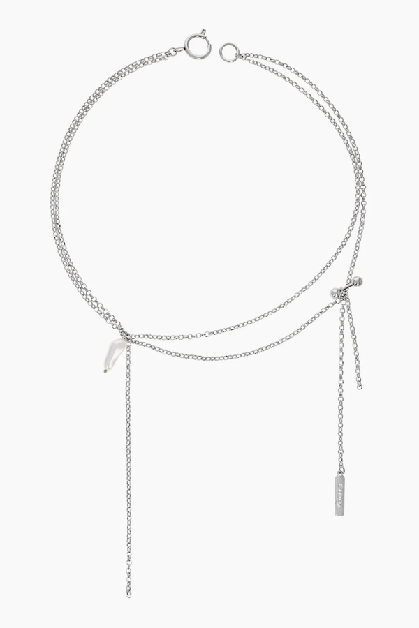 Justine Clenquet Denise Necklace - Silver