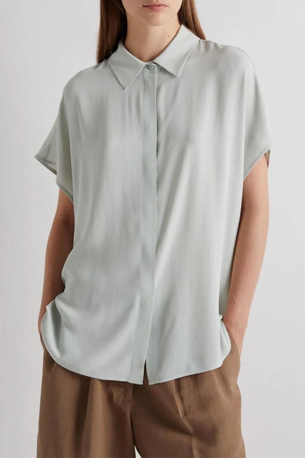 MeiMeij Blouse M6EE00 Top - Menta