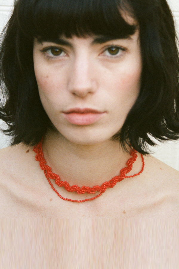 Jacob Essa Necklace - Red