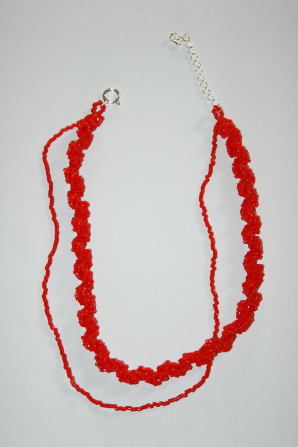 Jacob Essa Necklace - Red