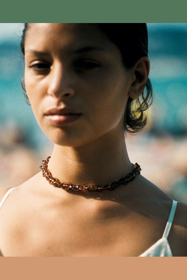 Jacob Ouna Necklace - Brown