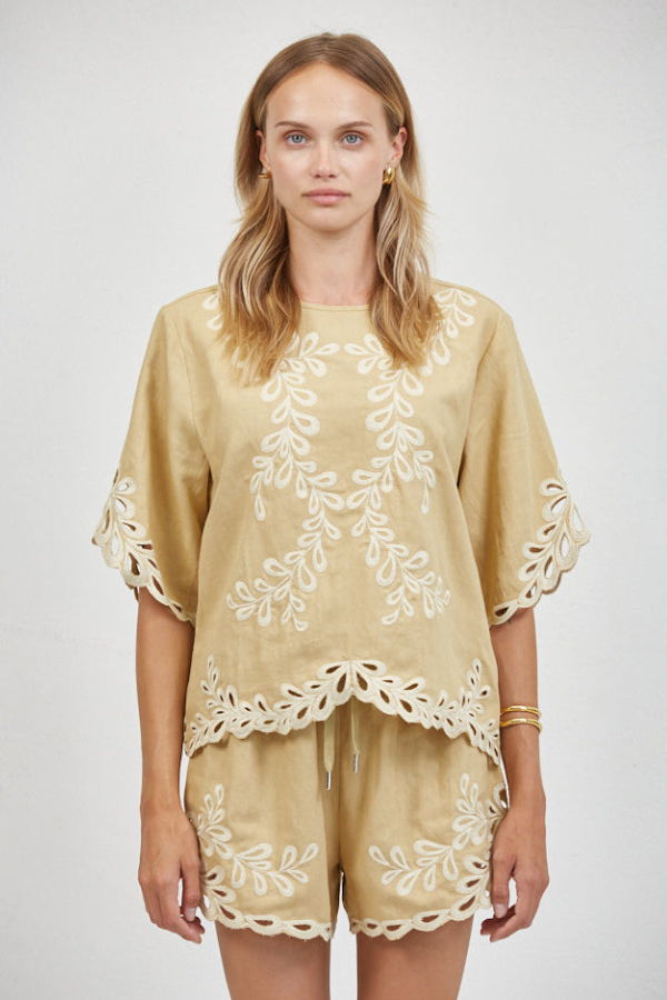 a. ren Evelyn Shorts