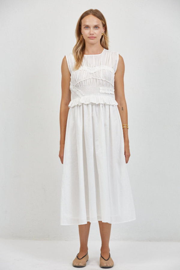 a. ren Jeanie Smocked Dress