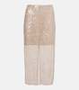 Veronica Beard Allora Sequin Midi Skirt - Thumbnail 5