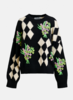 Essentiel Antwerp Jactori Jacquard Knit Sweater - Thumbnail 6