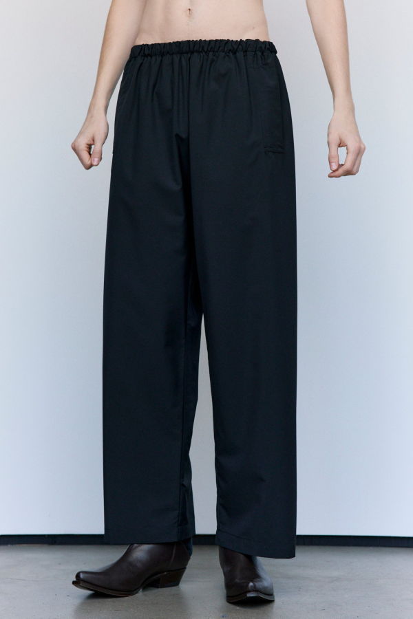 Gabriela Coll Garments No.287 Rainsystem Wool Flap Pocket Trousers