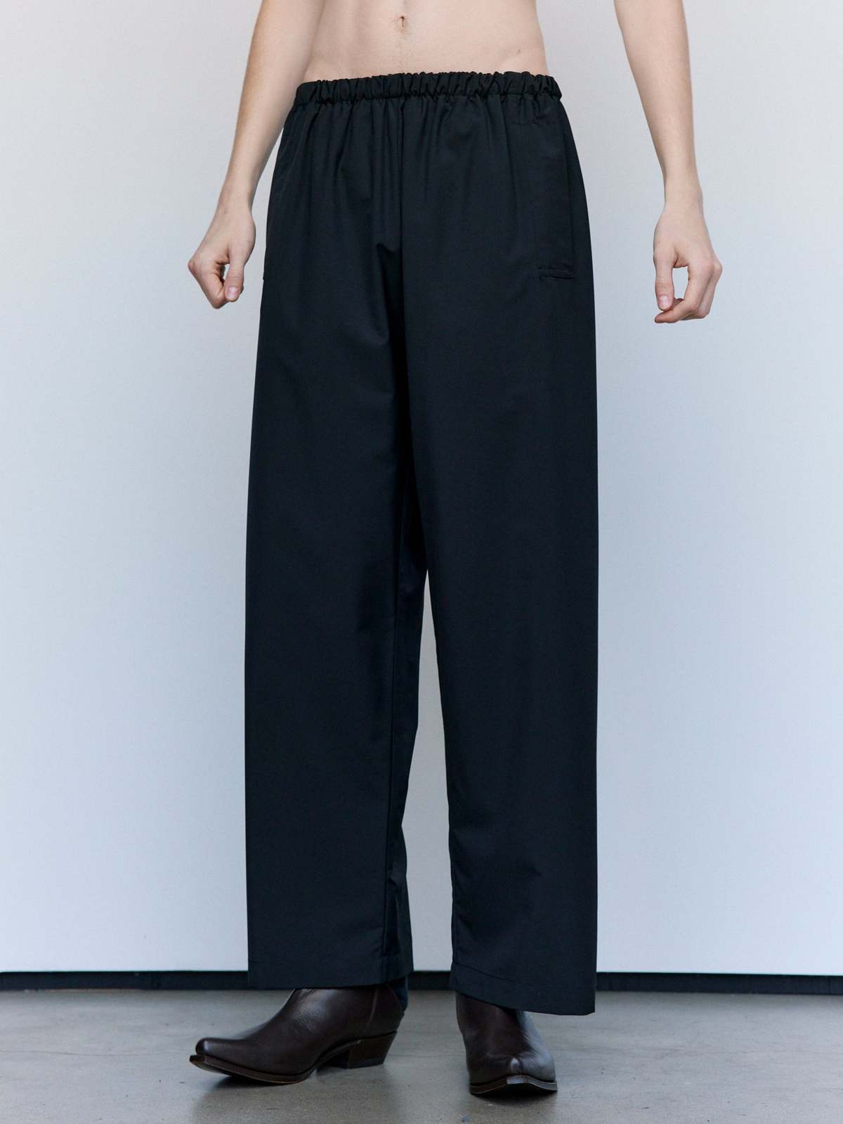 Gabriela Coll Garments No.287 Rainsystem Wool Flap Pocket Trousers - Image 1 of 6