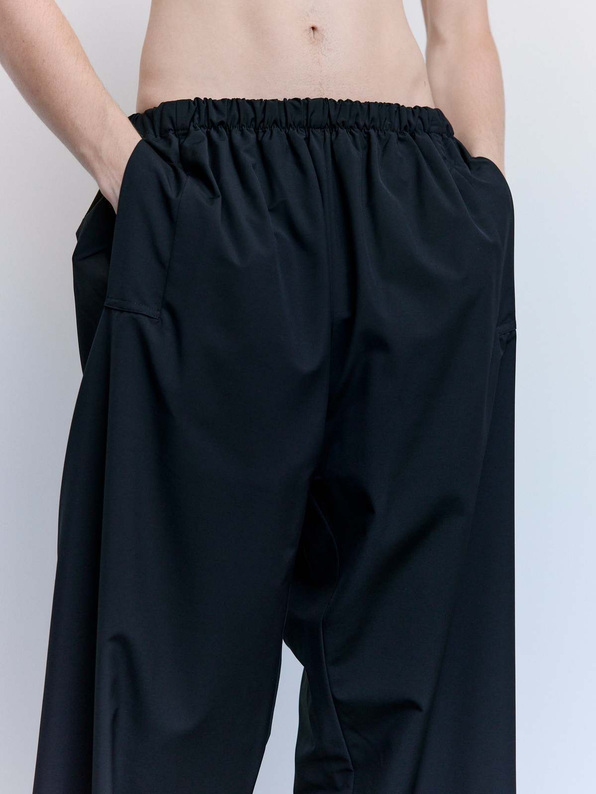 Gabriela Coll Garments No.287 Rainsystem Wool Flap Pocket Trousers - Image 5 of 6