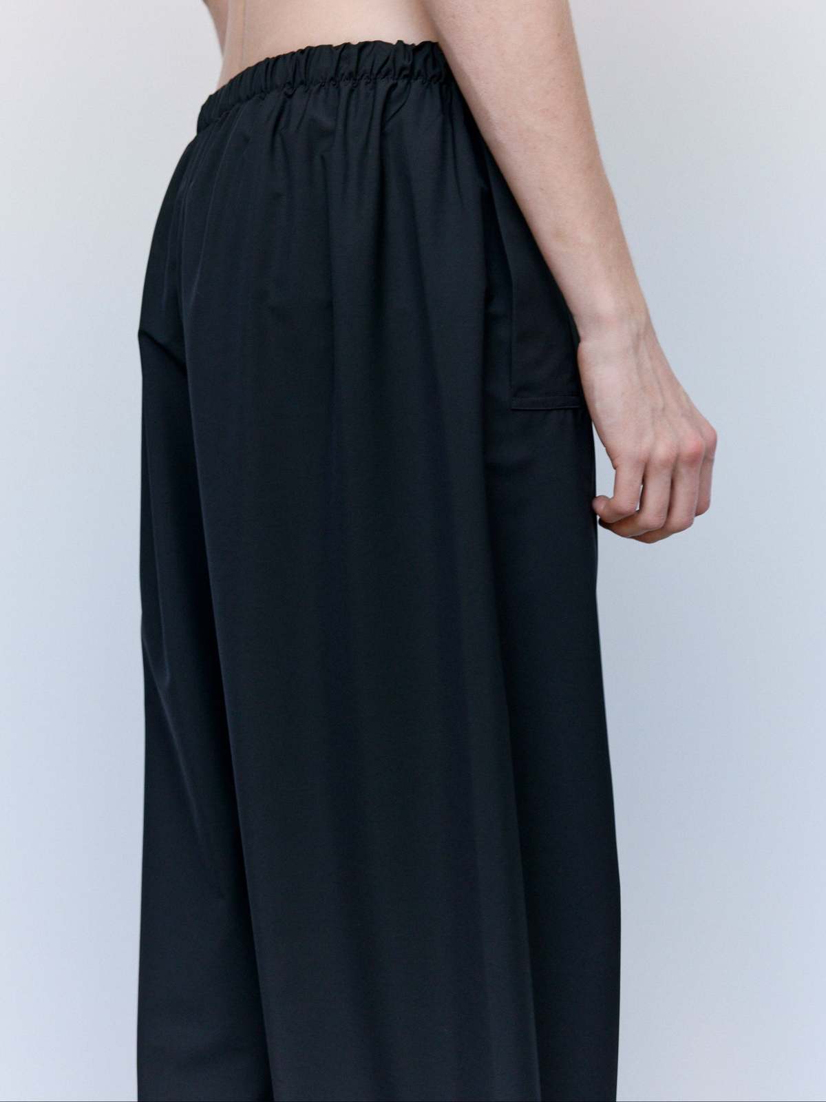 Gabriela Coll Garments No.287 Rainsystem Wool Flap Pocket Trousers - Image 6 of 6