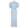 REBECCA VALLANCE Effie Midi Dress - Pale Blue - Thumbnail 1
