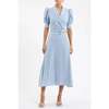 REBECCA VALLANCE Effie Midi Dress - Pale Blue - Thumbnail 2