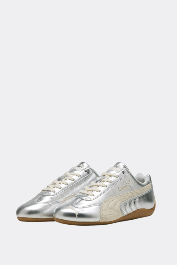 Puma Speedcat Silver Sneakers - Alpine Snow/Gum