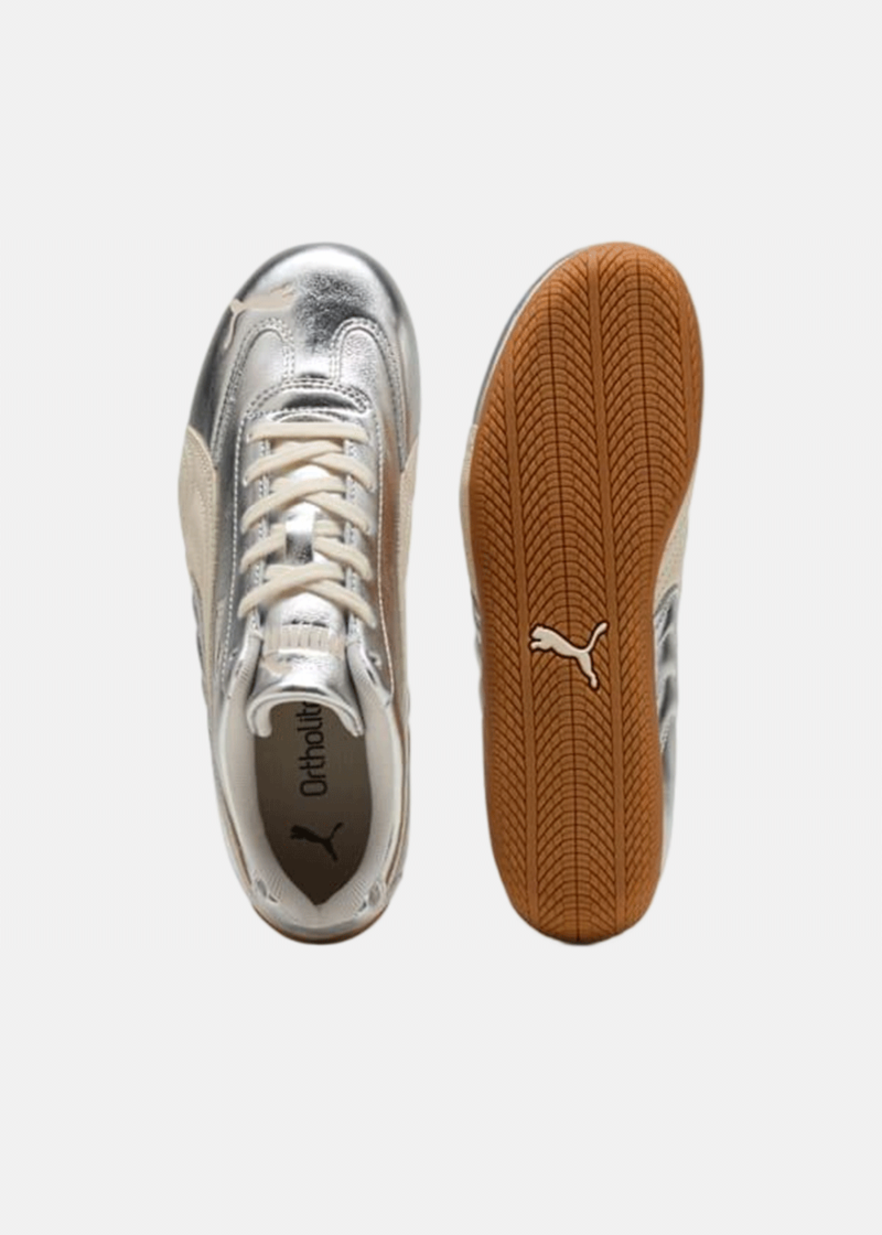 Puma Speedcat Silver Sneakers - Alpine Snow/Gum