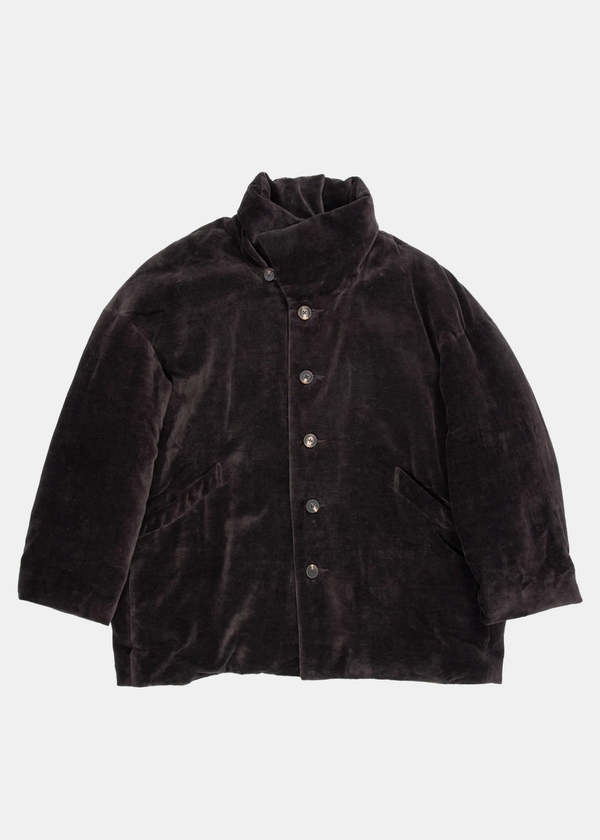 Ziggy Chen Brown Classic Duvet Jacket