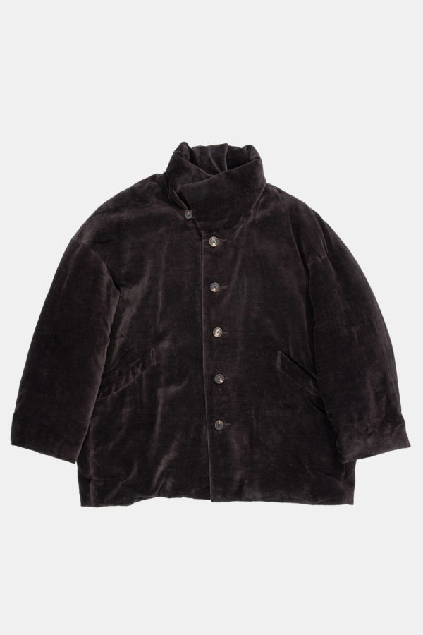 Ziggy Chen Brown Classic Duvet Jacket