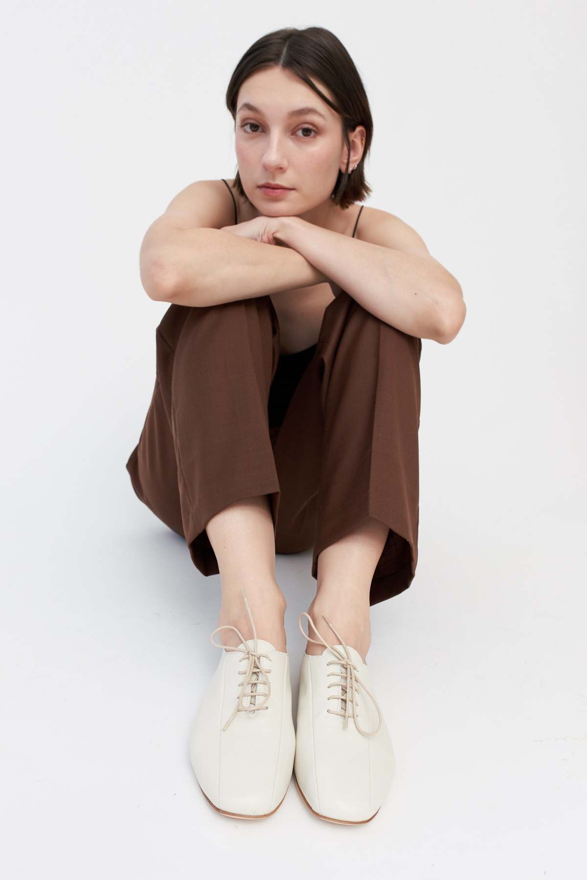 Gan Bowler Shoes Off White - Image 2 of 5