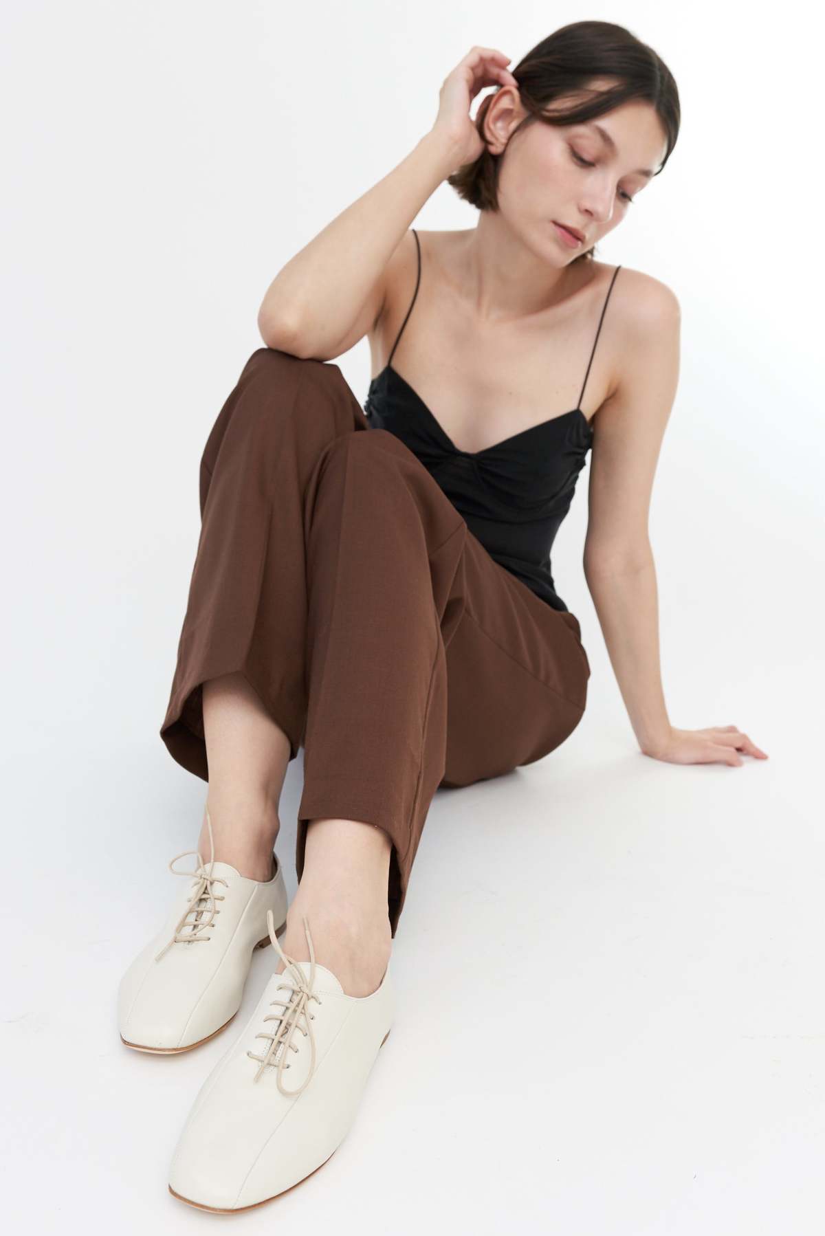 Gan Bowler Shoes Off White - Image 5 of 5