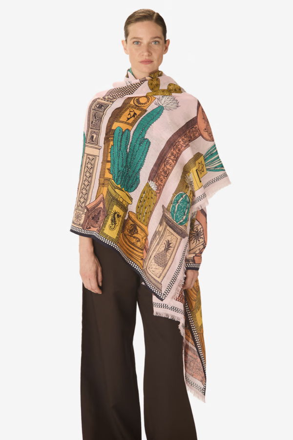 Inoui Editions Scarf 100 Tequila Grapefruit Scarf