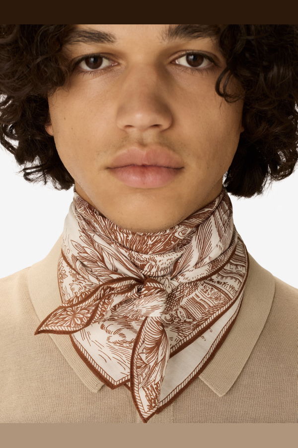 Inoui Editions Square 65 Piranesi Scarf