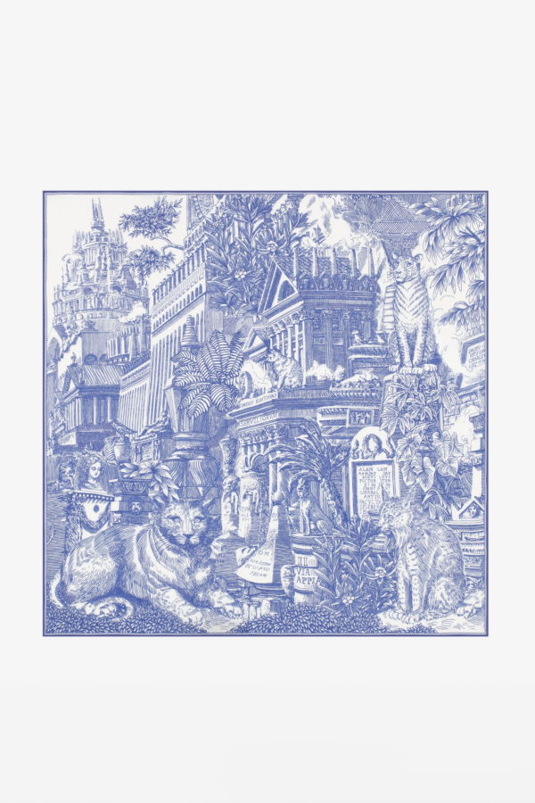 Inoui Editions Square 65 Piranesi Scarf