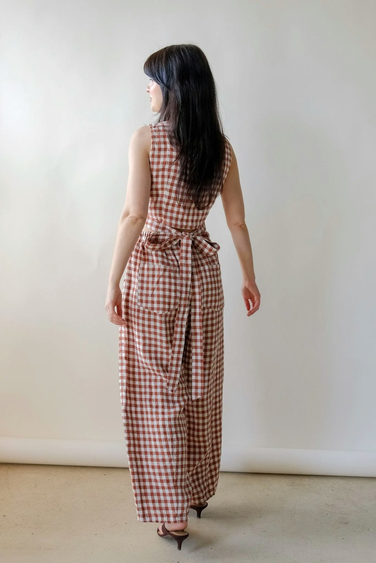 Linenfox Frankie Gingham Pant - Image 5 of 5