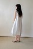 Linenfox Cara Dress - White - Thumbnail 3