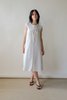 Linenfox Cara Dress - White - Thumbnail 5