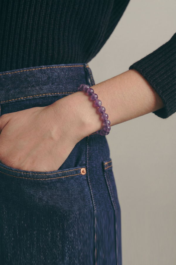 seree Manifest Collection Calm Bracelet - Purple