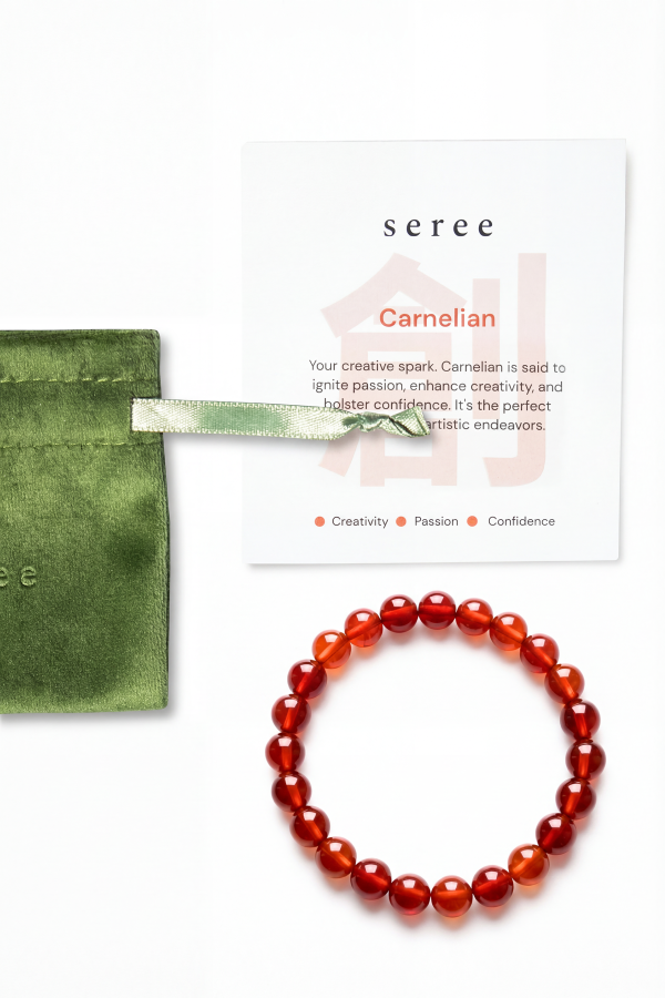 seree Manifest Collection Confidence Bracelet - Red