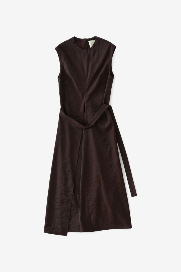 Studio Nicholson Verve Dress - Cocoa