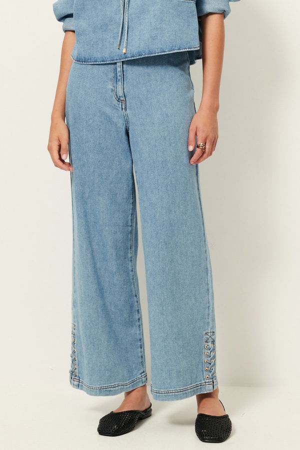 Sessun Campomoro Denim Jean - Azuru