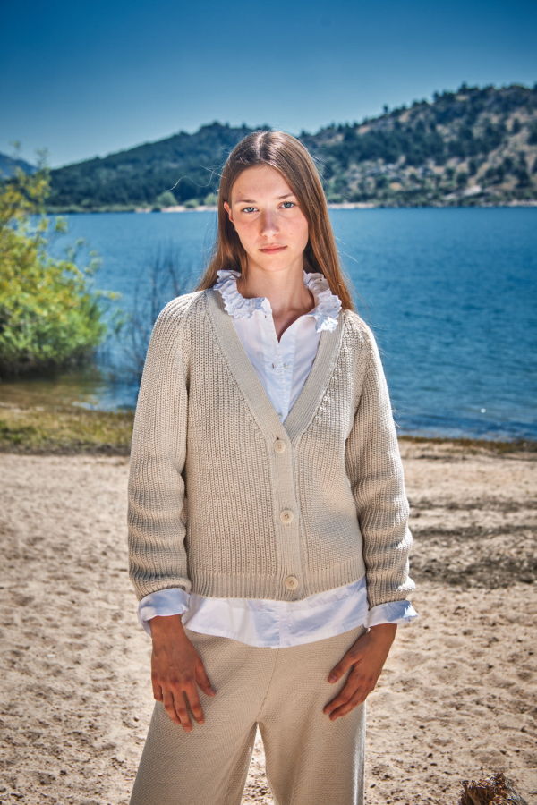 L'ENVERS Anna Cotton Cardigan