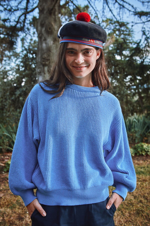 L'ENVERS Clementine Batwing Sweater in Organic Cotton