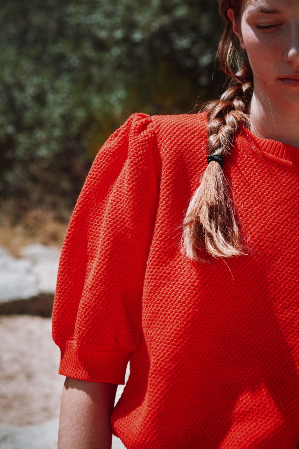 L'ENVERS Elisabeth Puff-Sleeve Tee